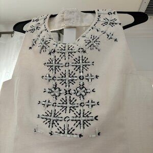 Emilo Pucci Beaded Linen Silk Cocktail Dress | USA Size 10 | I 44